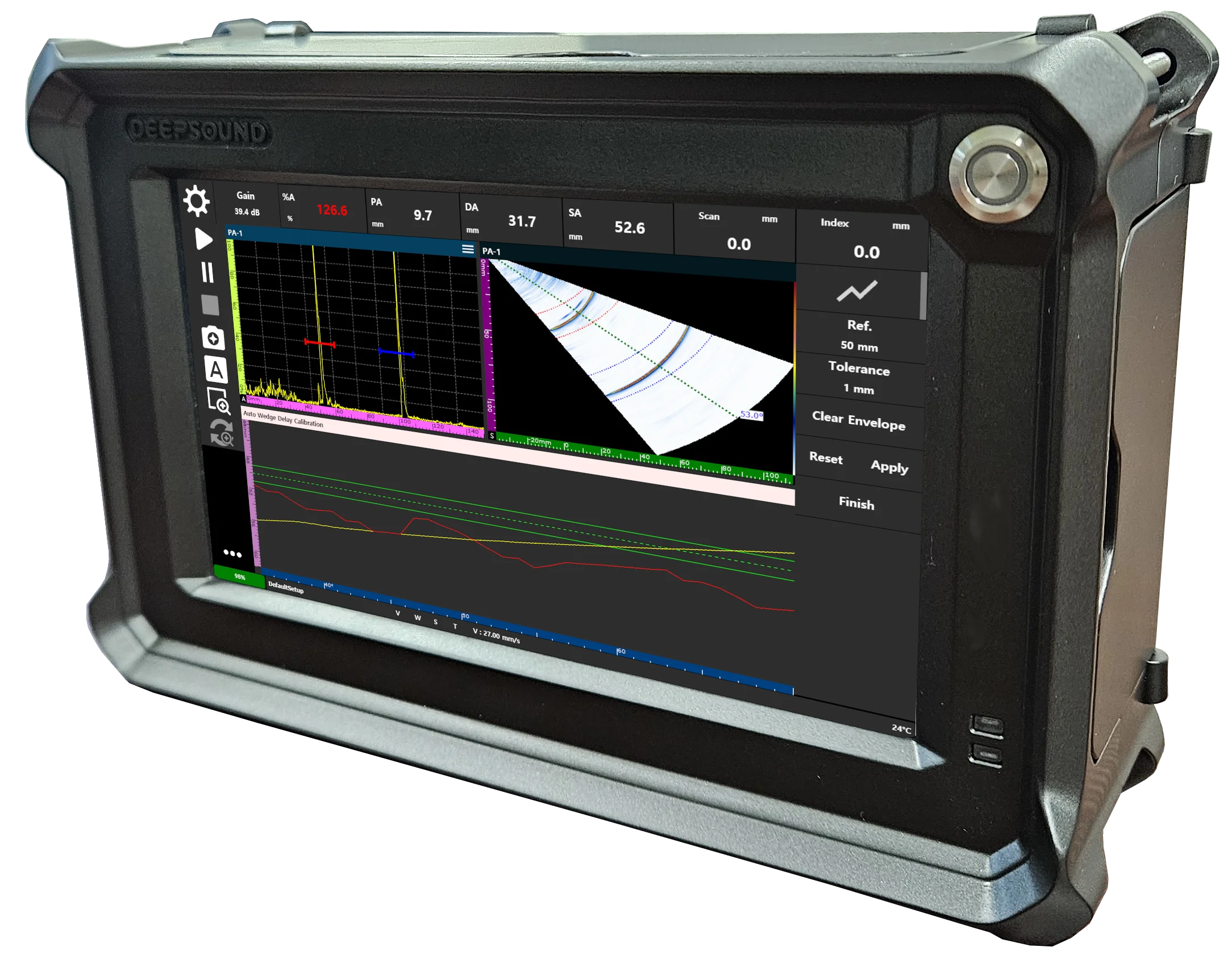 DEEPSOUND B3 Handheld Compactness