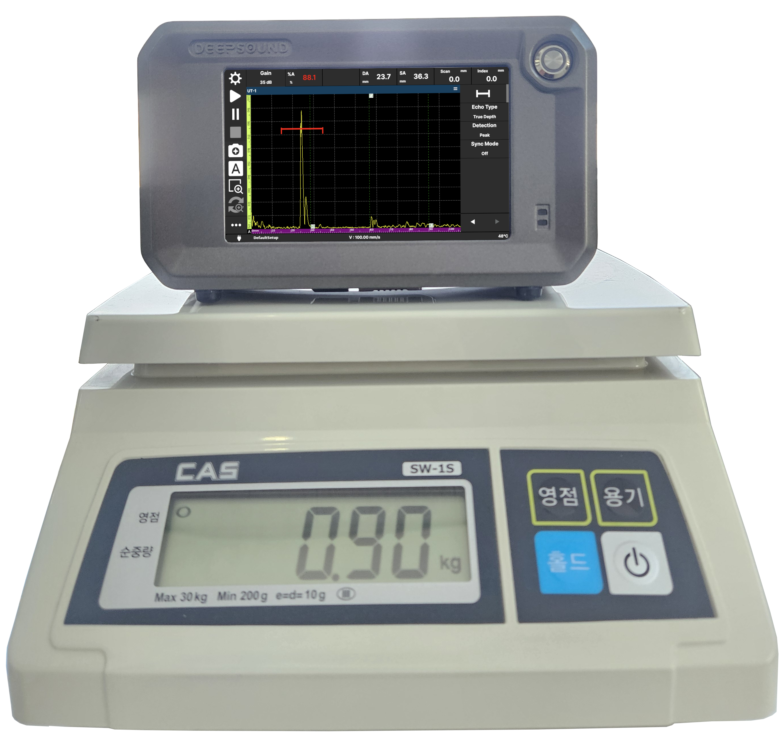DSPAUT T3 0.9kg Weighing Visual